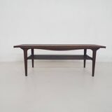Vintage coffee table with reversible top, The Netherlands 1950's