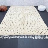 Handmade pure wool rug, size 2/3 m.