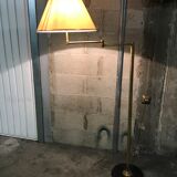 Floor lamp light brass 1970