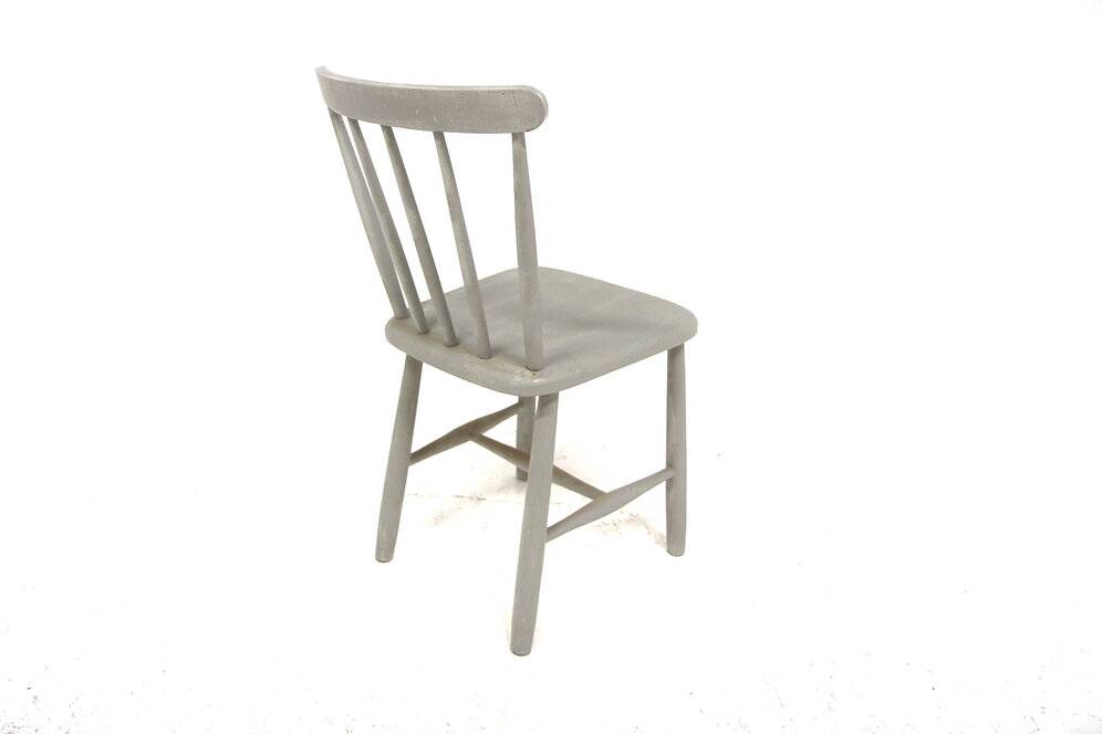 Scandinavian beechwood chair, Sweden, 1960