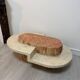 Coffee table in marble and natural stone