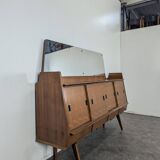 Teak enfilade by Vittorio Dassi for La Permanente Mobili Cantù