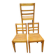 Trio de chaises 1940/50 par René Gabriel