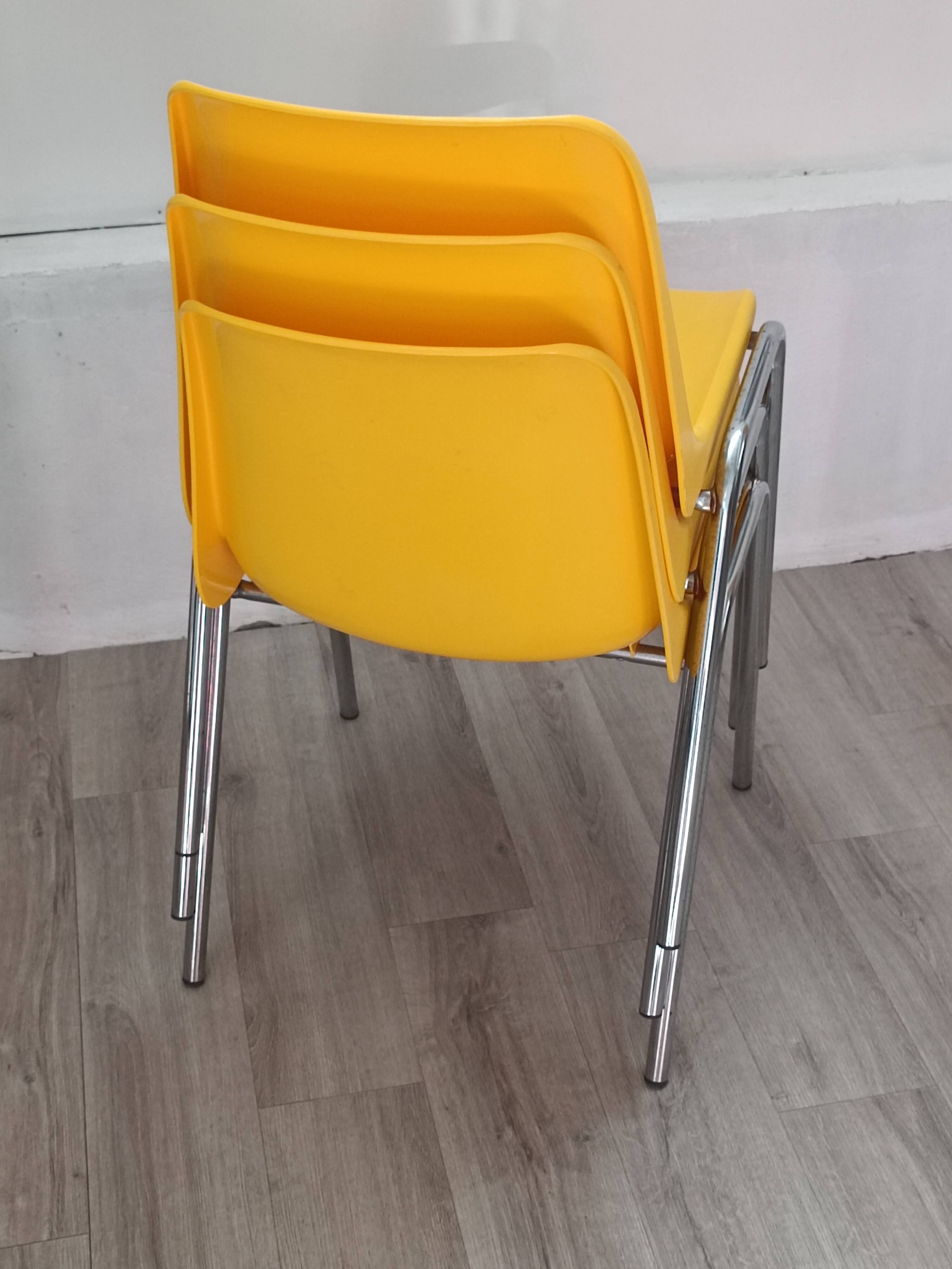 Original Hélène chair set by Bericoplast 1990s