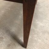 large walnut bistro table