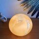 Vintage globe lamp signed Vianne
