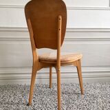 Restored vintage monoblock chair