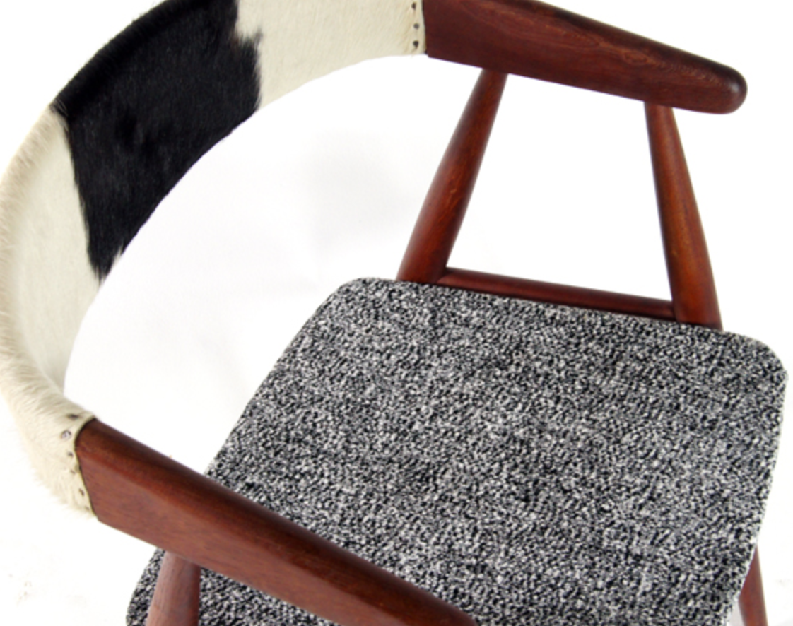 Scandinavian wooden armchair 1960