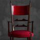 High-back dining chairs by Aldo Tura, Italy, 1962