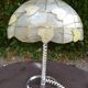 Lampe en nacre et plexiglas années 70