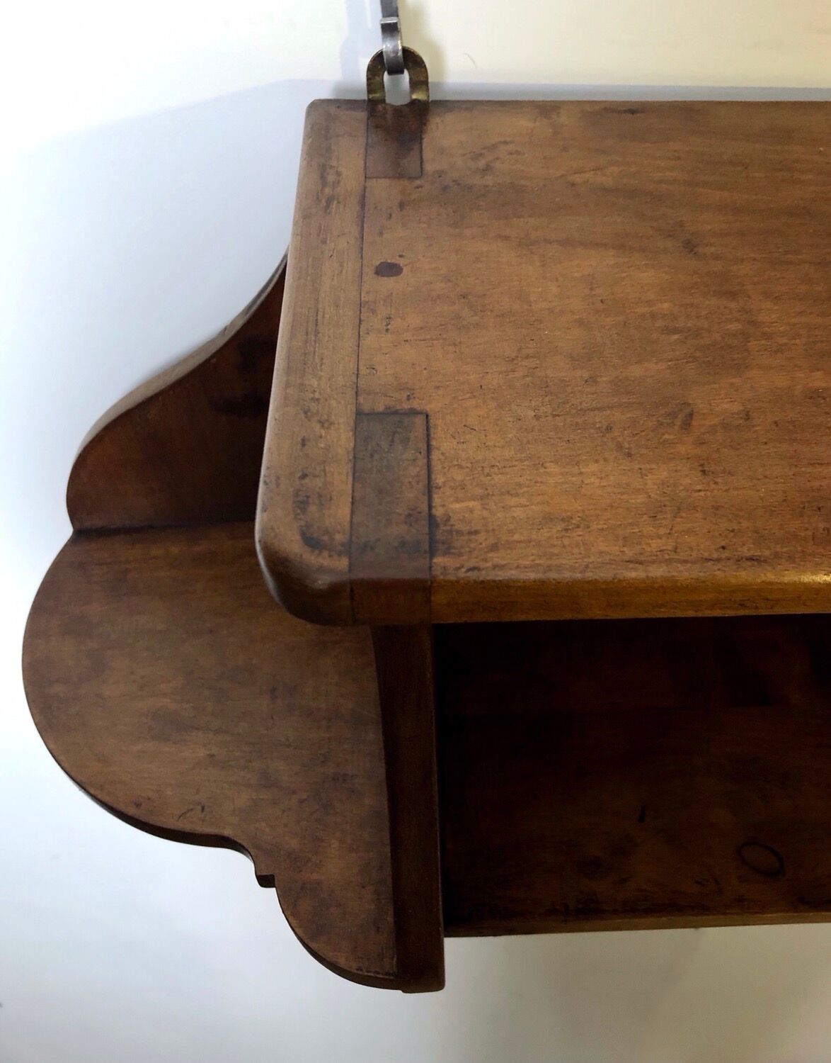 Antique wooden shelf