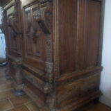 Meuble à têtes de lion