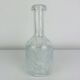 Vase soliflore verre bullé transparent, vintage
