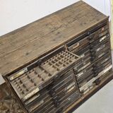 Printing cabinet circa 1900