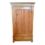 English bonnet chest in old pine