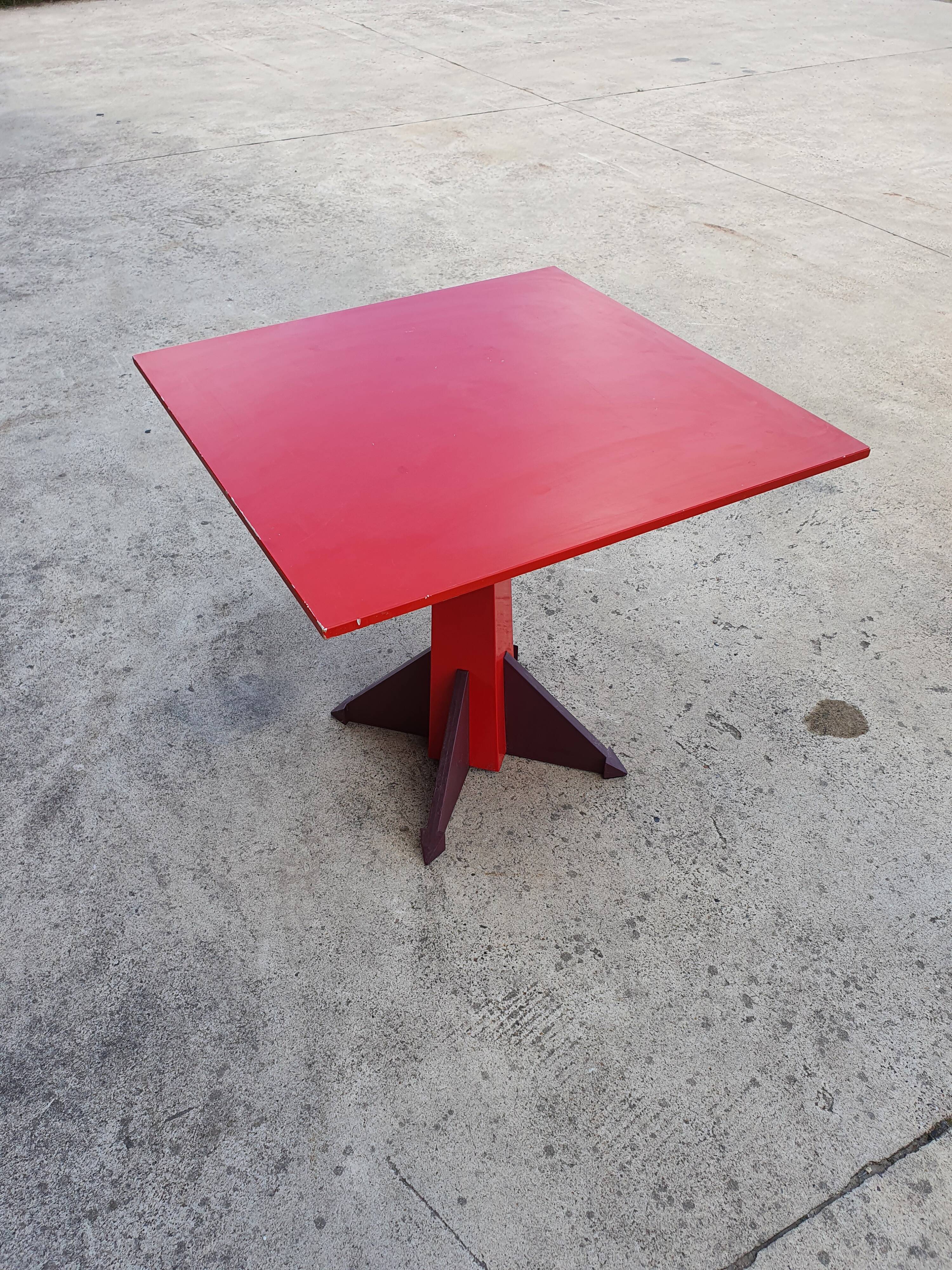 Model 4310 dining table by Anna Castelli Ferrieri for Kartell, 1980