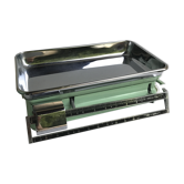 Balance de cuisine Terraillon 10 kgs metal vert + chrome vintage annees 70