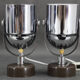1970s Stanislav Indra Pair Of Wall lamps by Combi Lux, Czechoslovakia