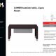 Very beautiful bedside tables lumeo by ligne roset designed by peter maly.