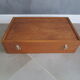 Old wooden jacquet/backgammon game