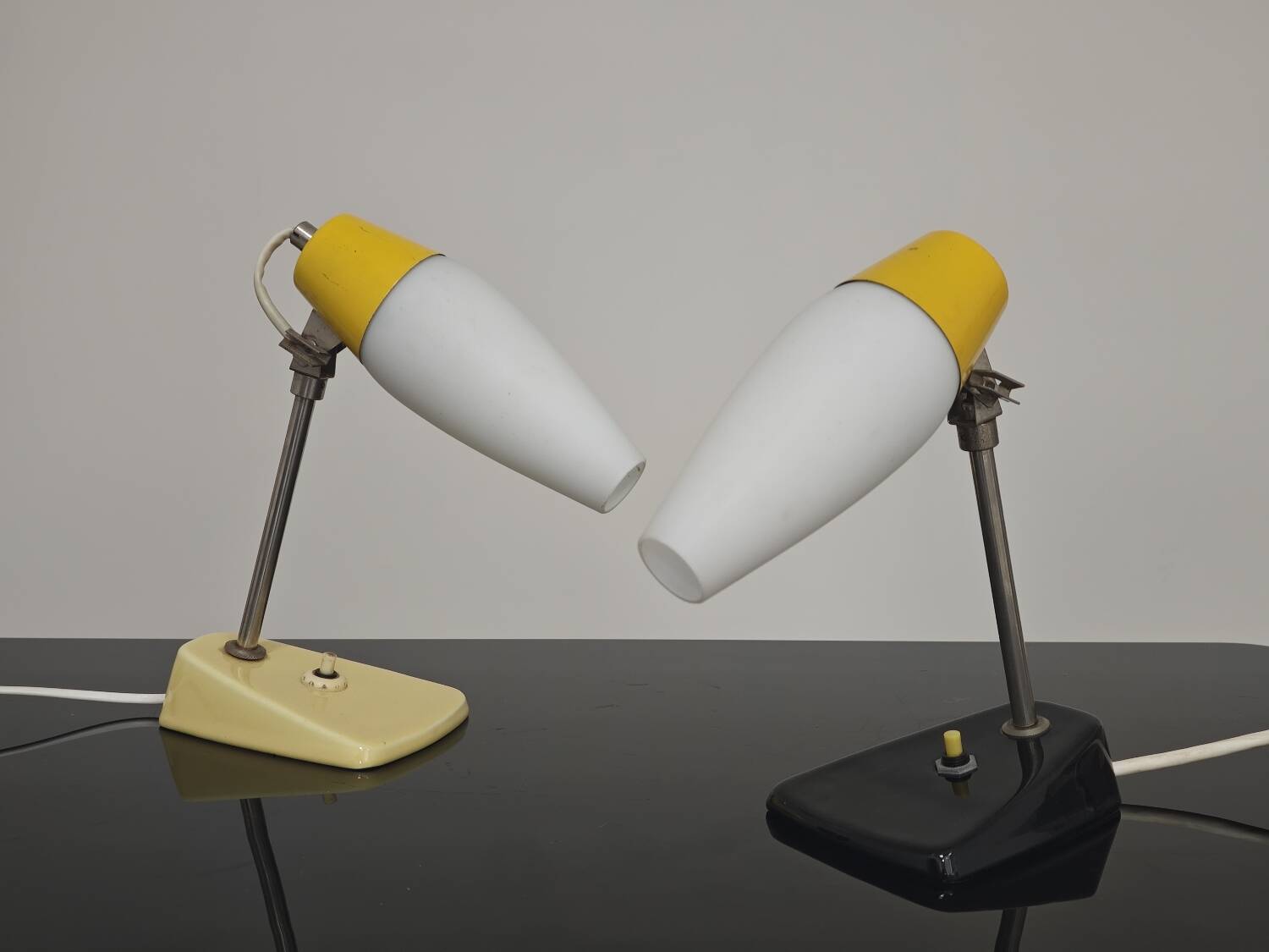 Ceramic table lamp by Jaroslav Anyz for Kamenicky Senov 1956