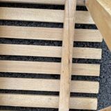 Vintage wooden folding stool