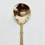 Hénin et Cie – 12 teaspoons with Russian-style silver-gilt handles