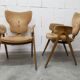 Pair of Lounge chairs by Roger Landault, ABC edition, 1950.