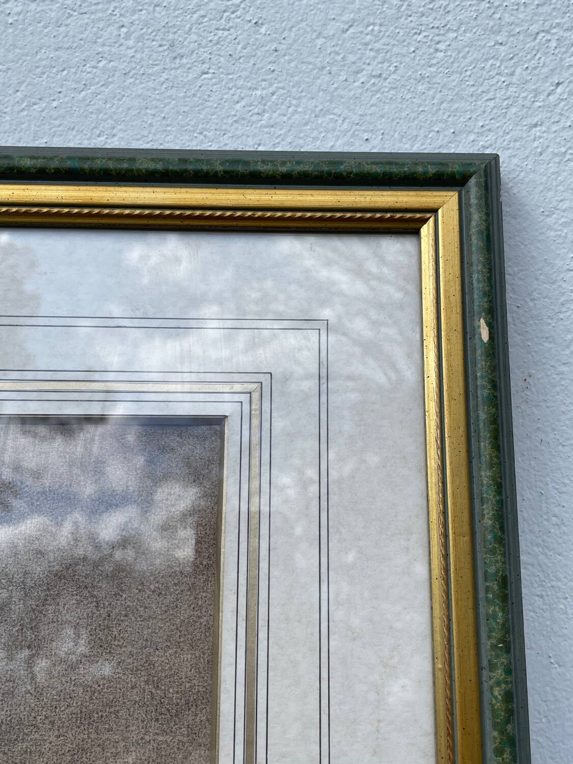 Pencil drawing of a bust