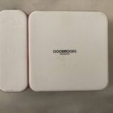 Three egg cups from the limited edition Goodmoods for Monoprix