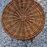 Vintage rattan stool
