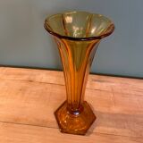 Art deco vase signed Val Saint Lambert
