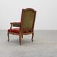 Fauteuil en chêne Louis XIV, France, 19e siècle