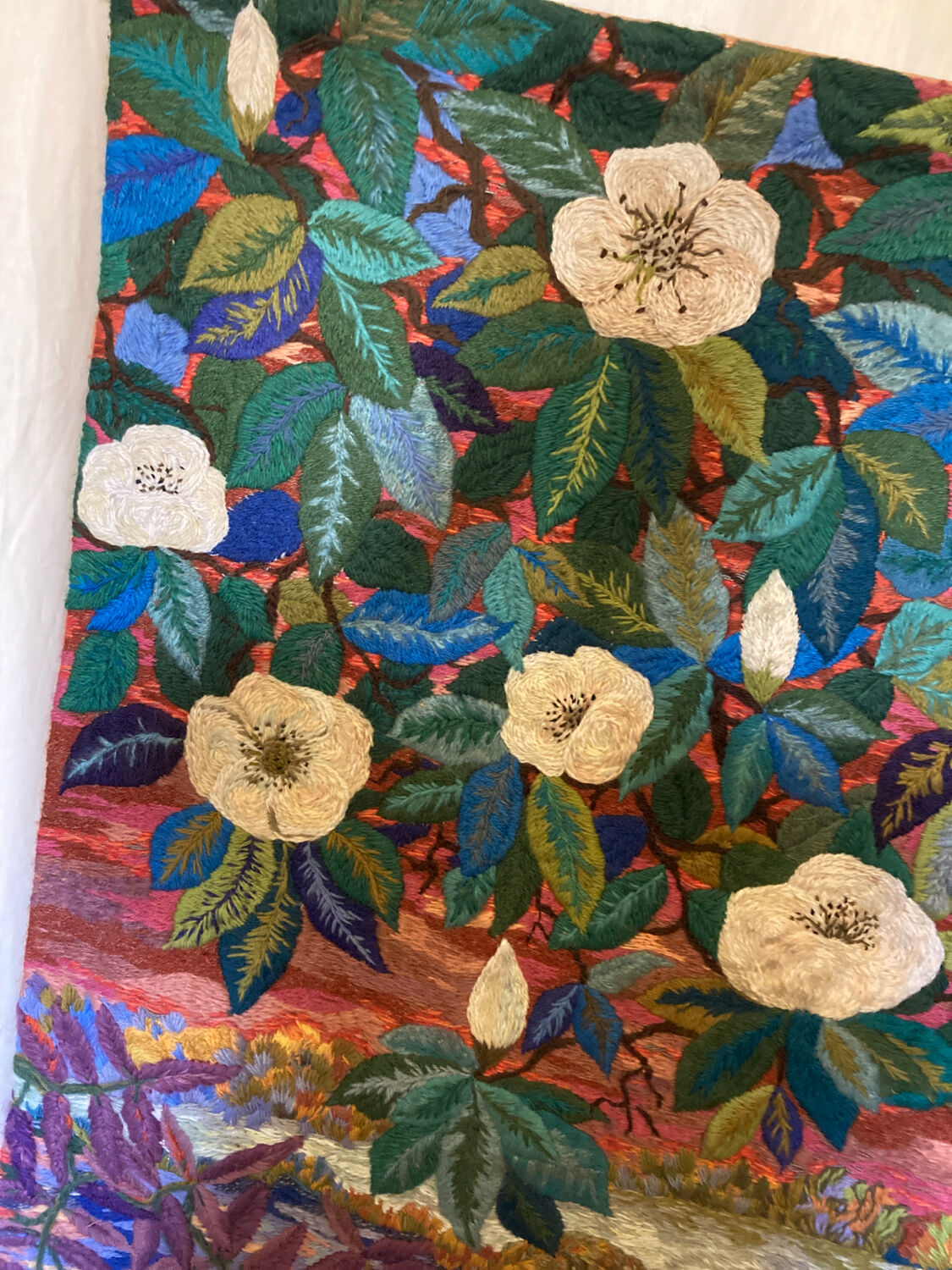 Tapisserie murale en laine