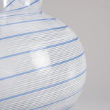 Vase mezza filigrana by dino martens, circa 1960