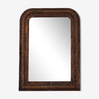 Antique mirror 68 cm, Louis Philippe style.