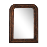 Miroir ancien 68 cm, style Louis Philippe.