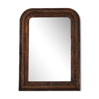 Antique mirror 68 cm, Louis Philippe style.