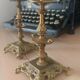 Antique baroque candlesticks