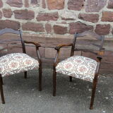 Paire de fauteuils de bridge, 1950
