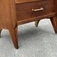 Commode chiffonnier vintage pieds compas design annees 60