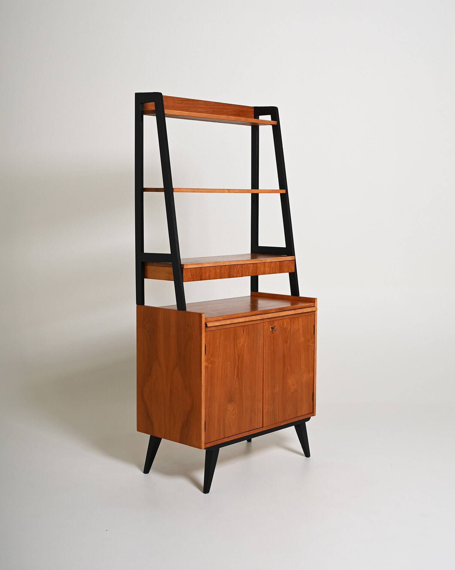 Scandinavian teak bookcase, 1960s