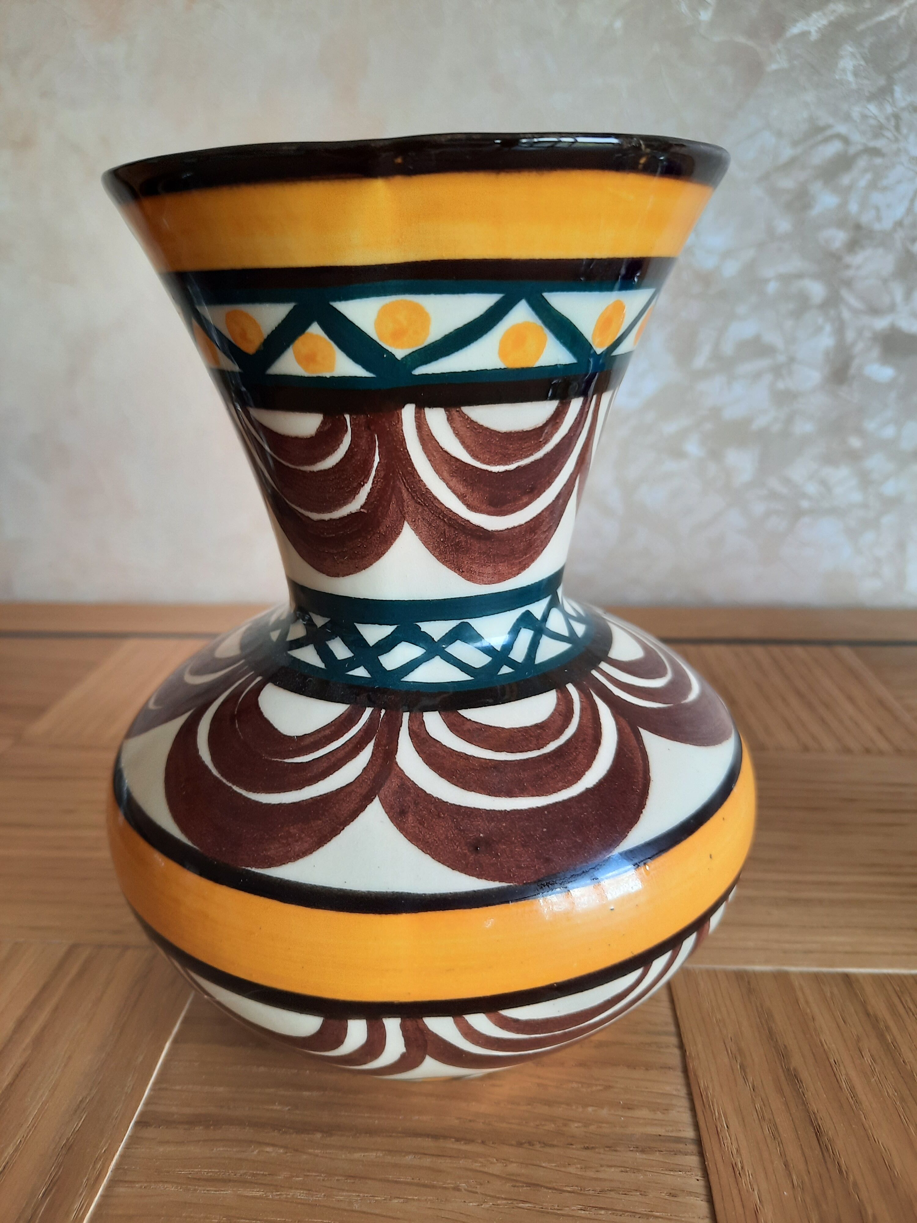 Breton ceramic vase