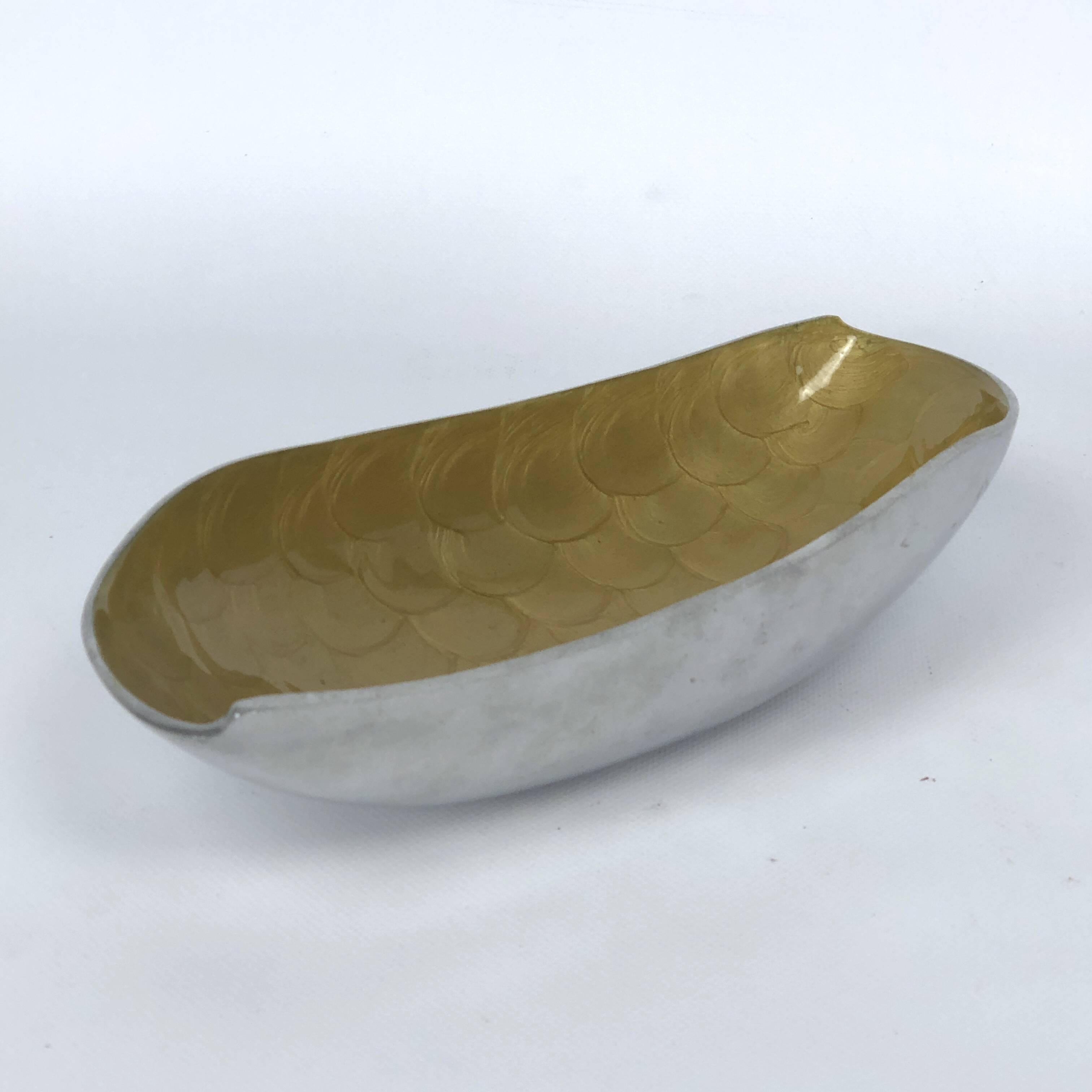 Vintage Italian enamelled aluminum from 70s