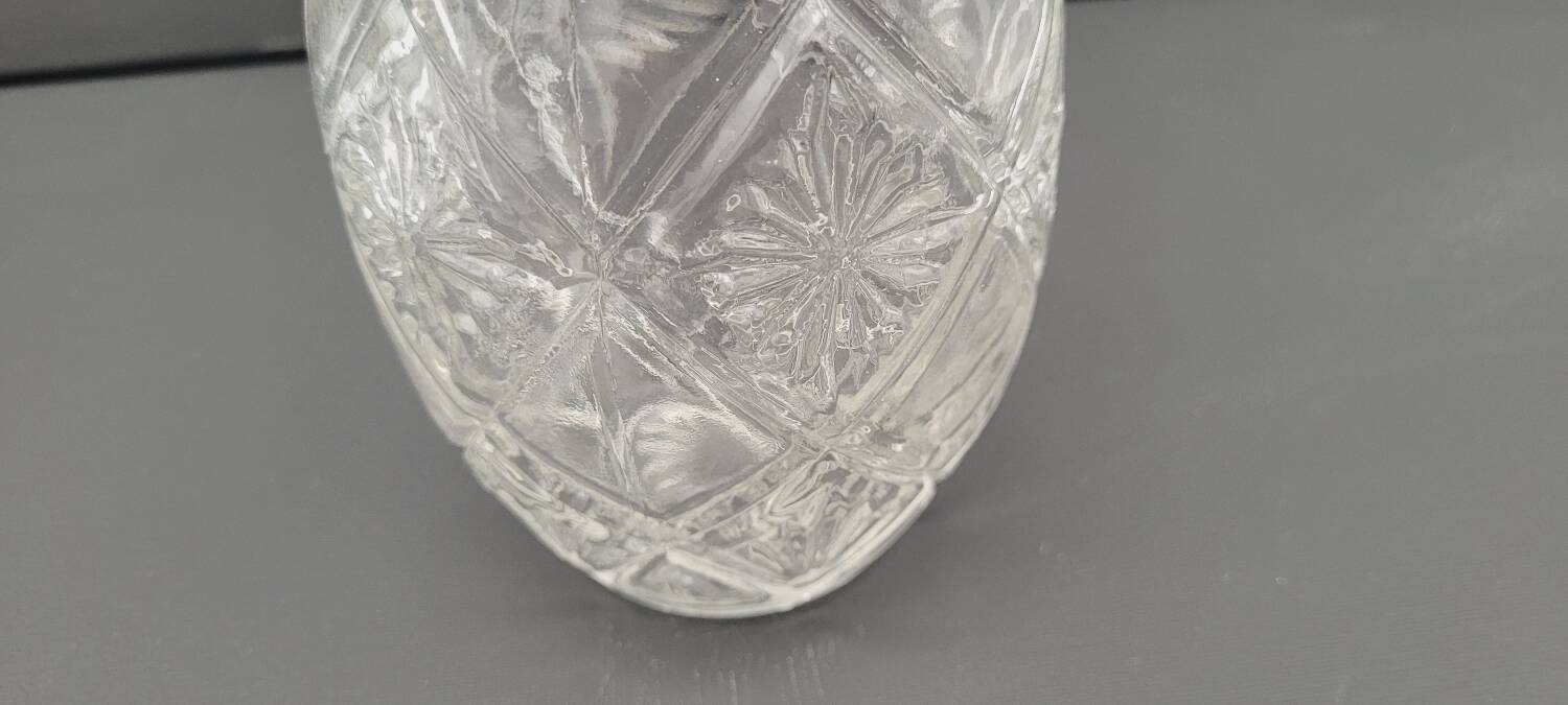 50's molded glass carafe