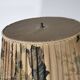 Lampadaire Micheline à trépied en teck et laiton par JT Kalmar pour Kalmar, années 1950