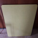 Table en formica jaune vintage