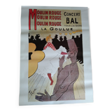 Affiche Moulin rouge Paris