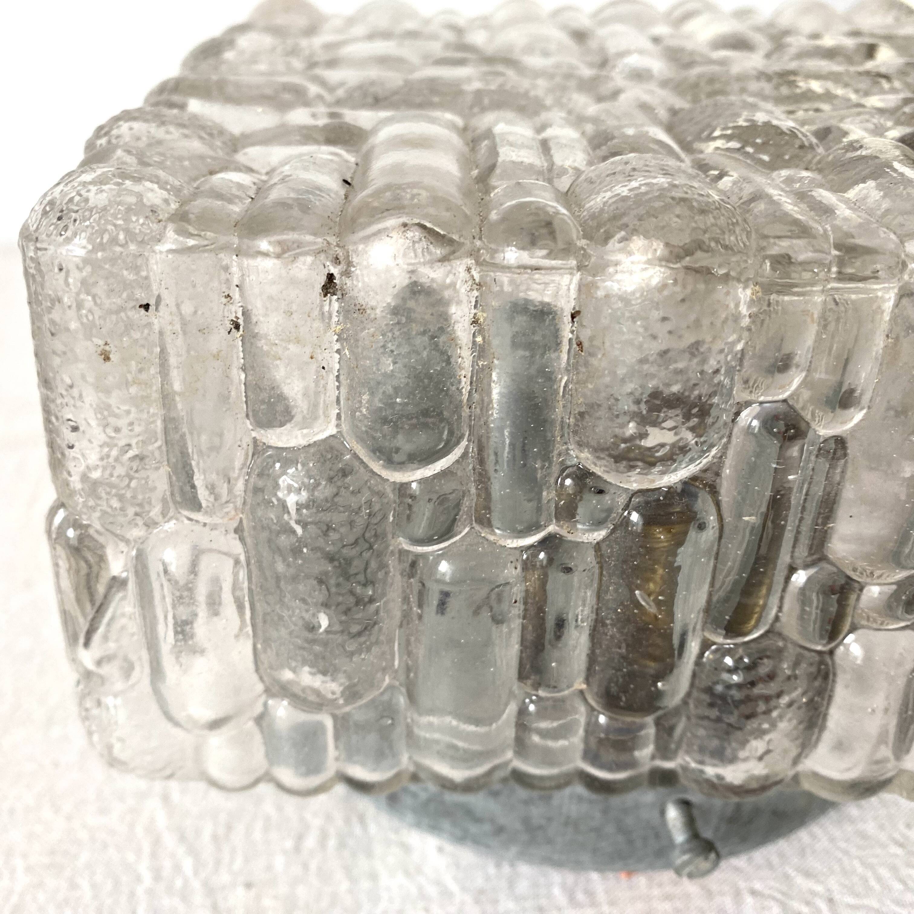 Mini vintage square ceiling light