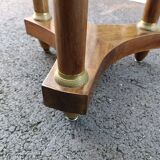 Gueridon side table empire style marble top